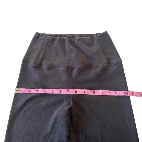 Aritzia | Wilfred Free | Daria Pants Dark Grey Faux Suede Leggings Size S - Picture 11 of 13